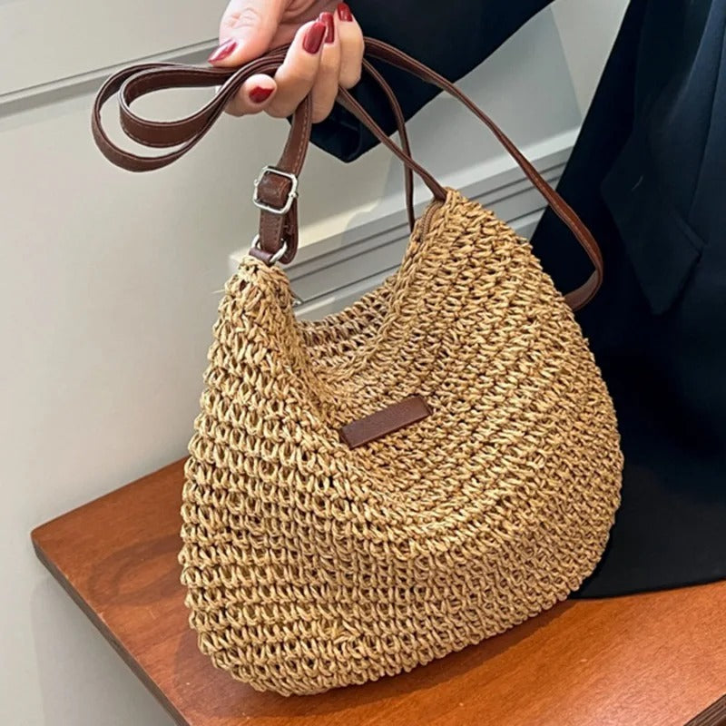 Helena | Straw shoulder bag™