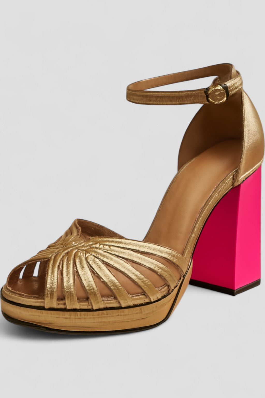 Milviana | Classic Sandals with Ankle Strap and Open Toes